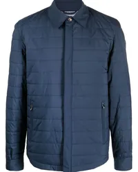 Corneliani Gefütterte Hemdjacke Blau