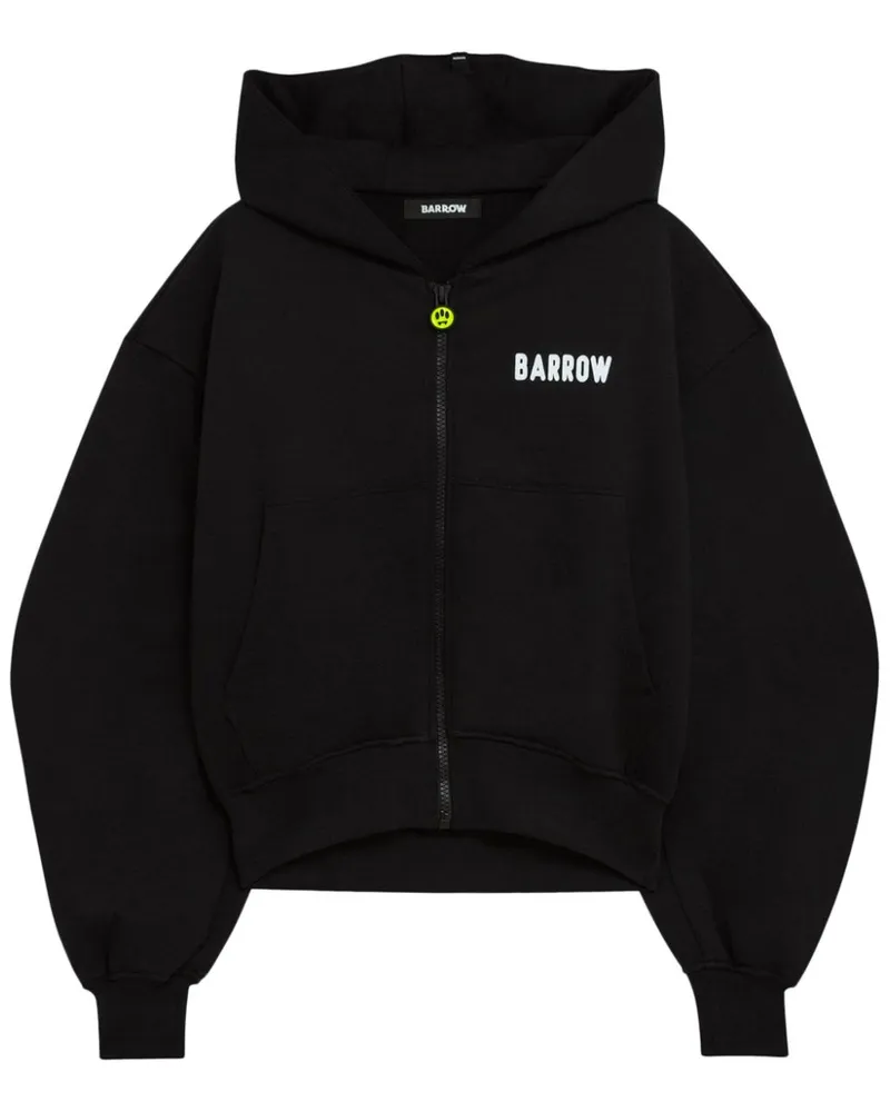 BARROW Kapuzenjacke mit Logo - Schwarz Schwarz