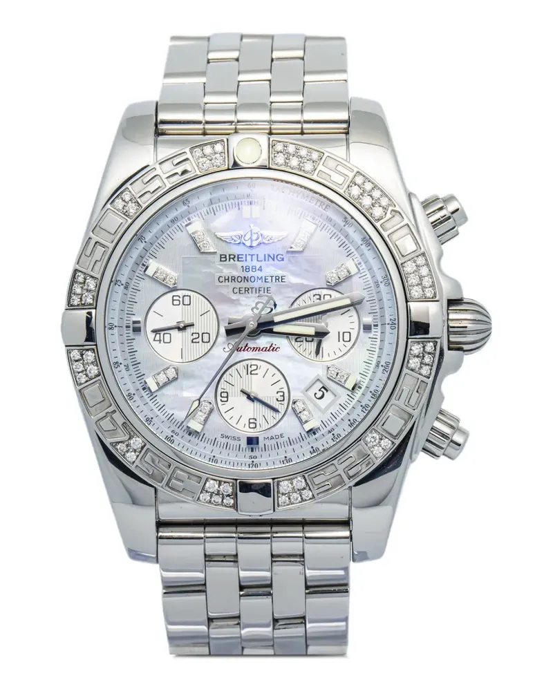 Breitling Chronometre diamond 44mm watch - Nude Nude