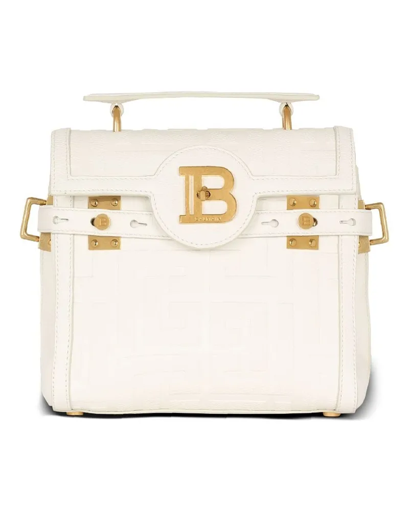Balmain B-Buzz Handtasche 23cm - Weiß Weiß
