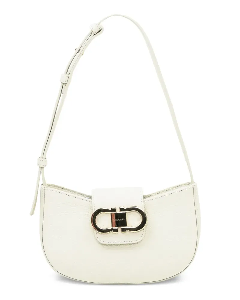 Ferragamo Gancini Schultertasche - Nude Nude