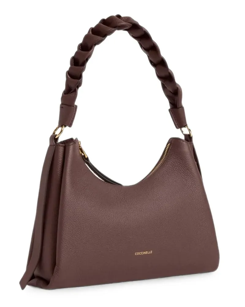 Coccinelle Kleine Boheme Schultertasche - Braun Braun