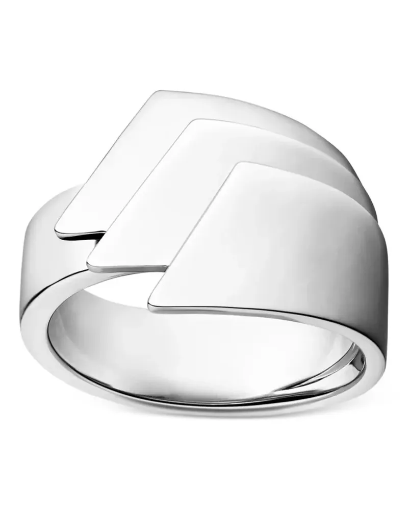 Kinraden Unity three-layer ring - Silber Silber