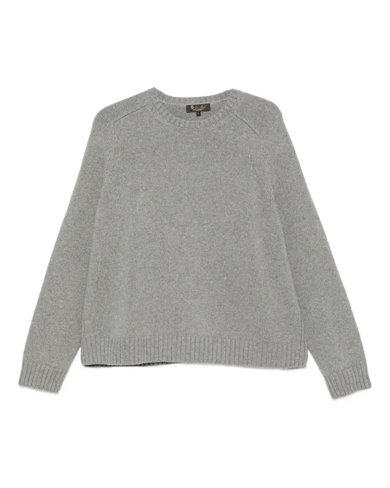 Loro Piana Parksville Pullover mit rundem Ausschnitt - Grau Grau