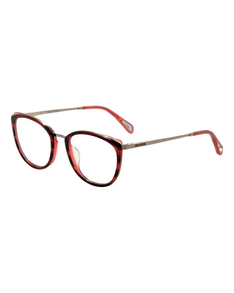 Zadig & Voltaire Brille mit rundem Gestell - Rot Rot