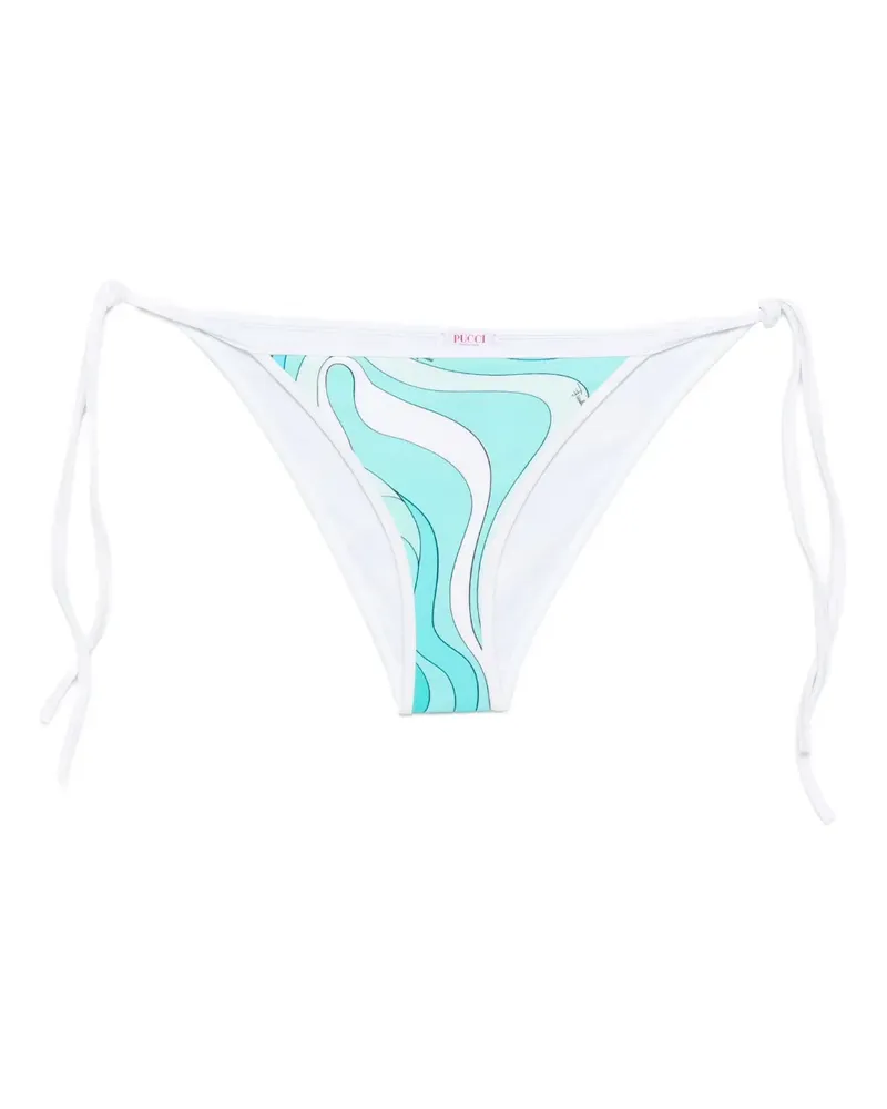 Emilio Pucci low-rise bikini bottoms - Blau Blau