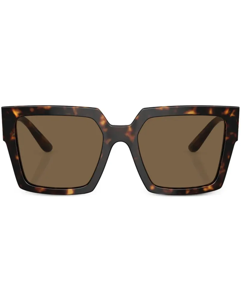 Dolce & Gabbana Sonnenbrille in Schildpattoptik - Grün Grün