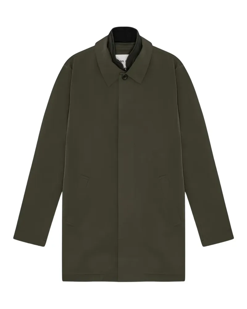 NN 07 single-breasted coat - Grün Grün