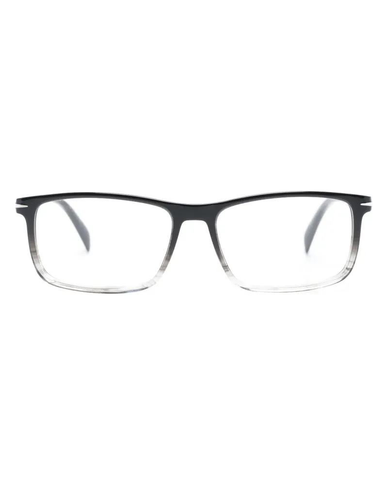 EYEWEAR by DAVID BECKHAM Brille mit eckigem Gestell - Schwarz Schwarz