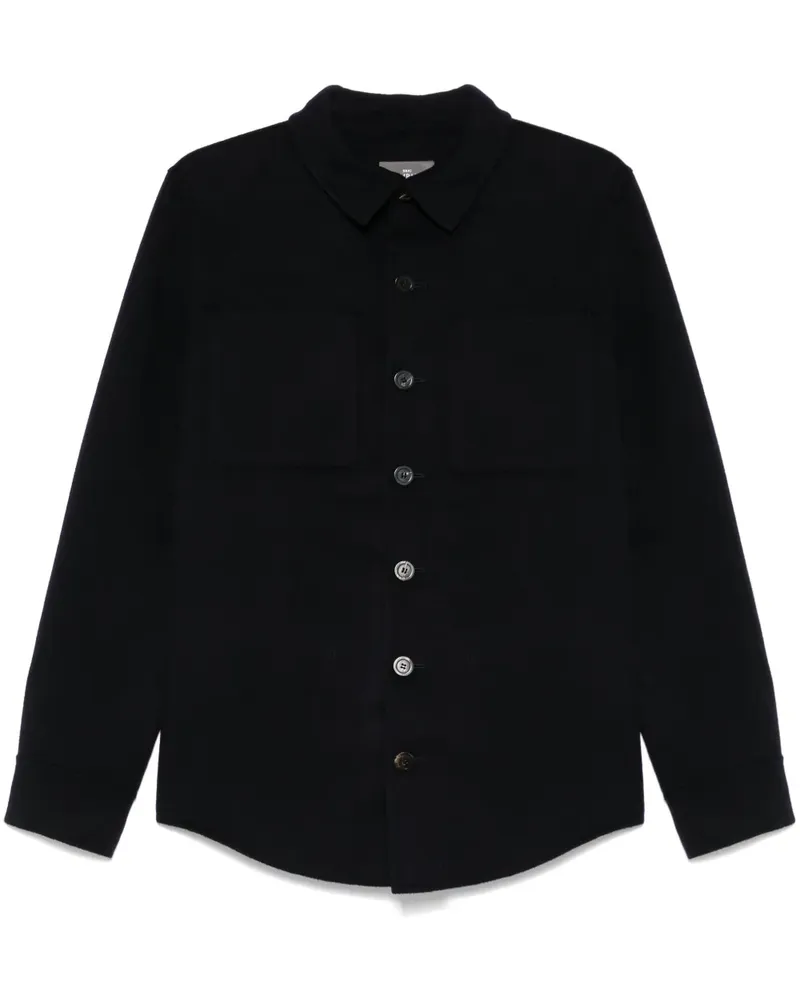 Eric Bompard Doppelseitige Hemdjacke - Blau Blau