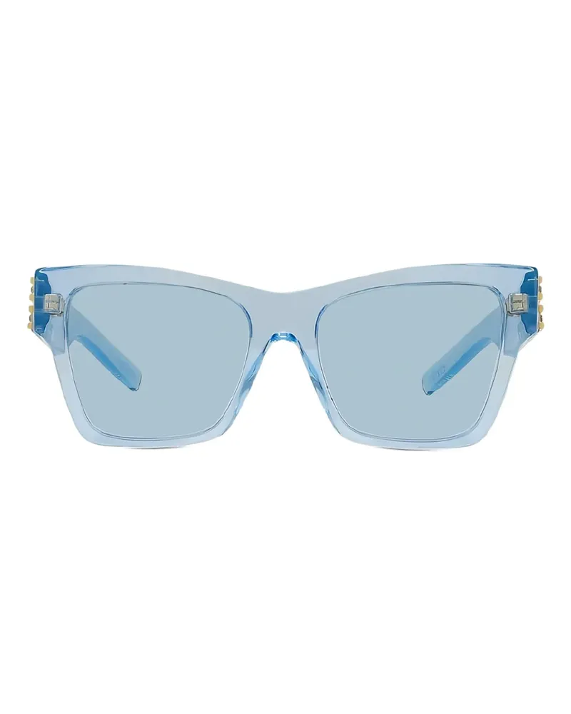 Givenchy Sonnenbrille mit eckigem Gestell - Blau Blau