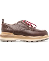 Moncler Peka City Derby-Schuhe Braun