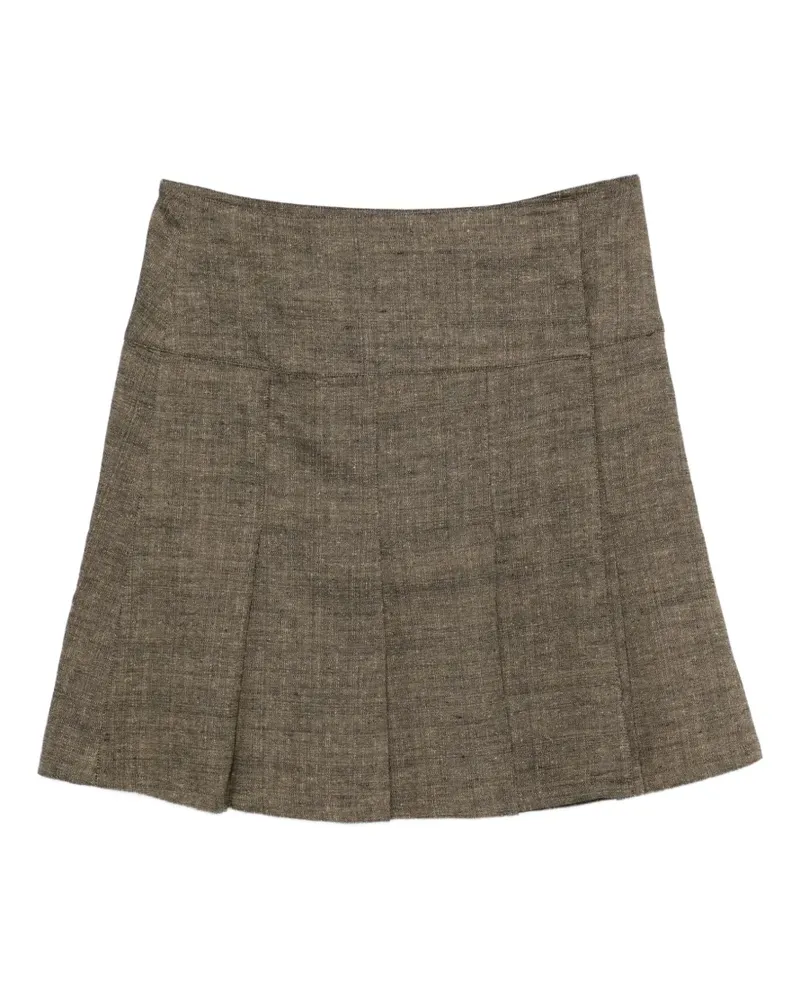 Our Legacy Girdle pleated skirt - Grün Grün