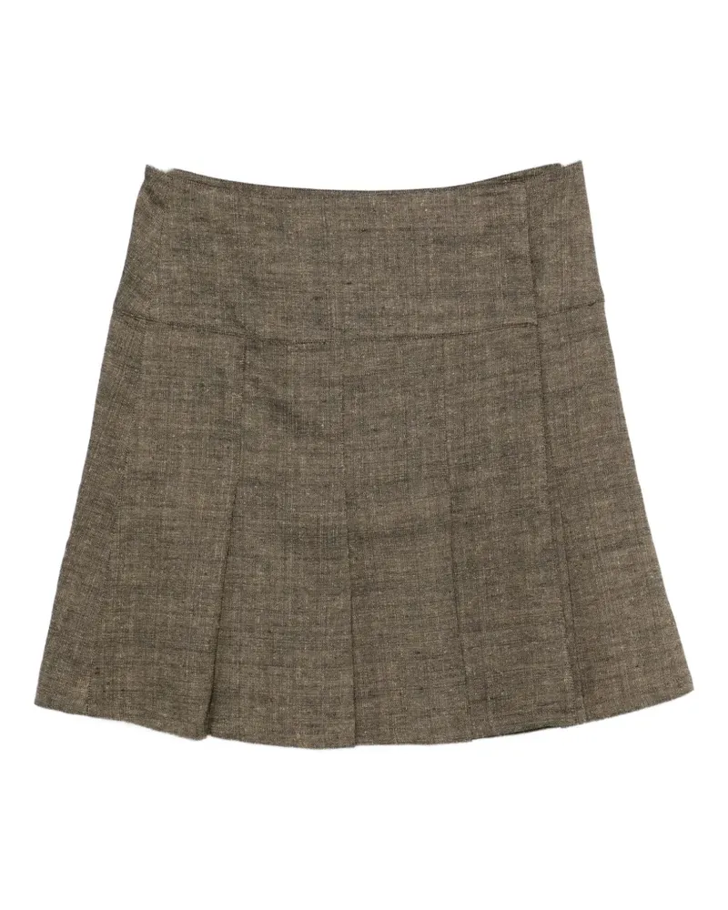 Our Legacy Girdle pleated skirt - Grün Grün