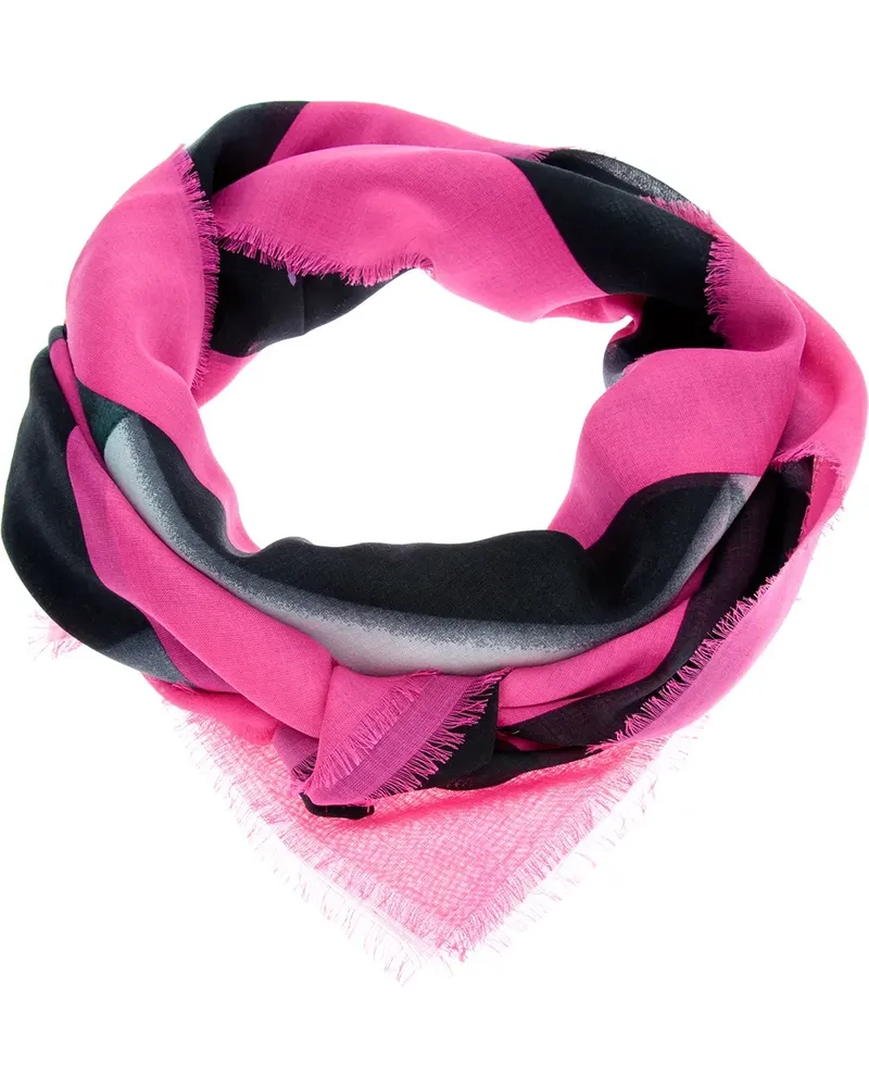 Balenciaga printed scarf - Rosa Rosa