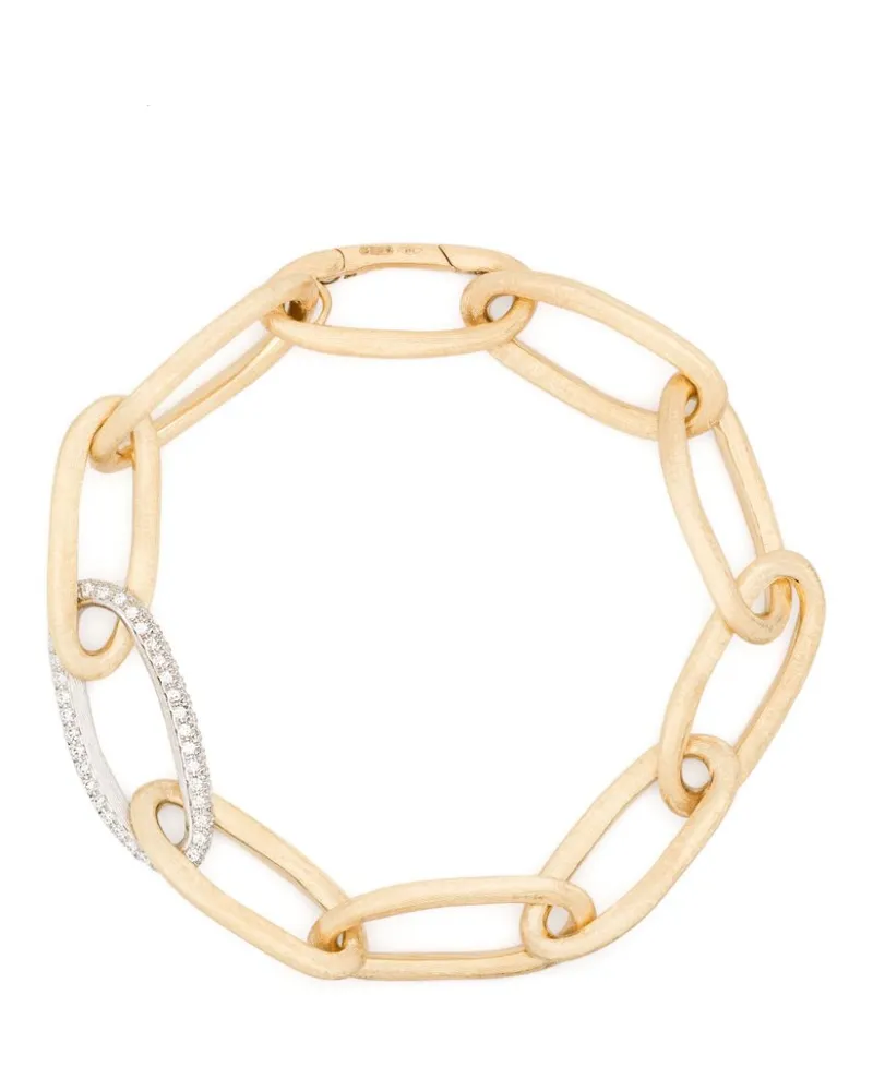 Marco Bicego 18kt Gelbgoldarmband mit Diamanten Gold
