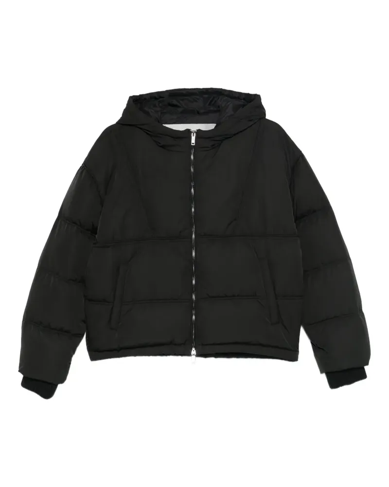 Iceberg hooded down jacket - Schwarz Schwarz
