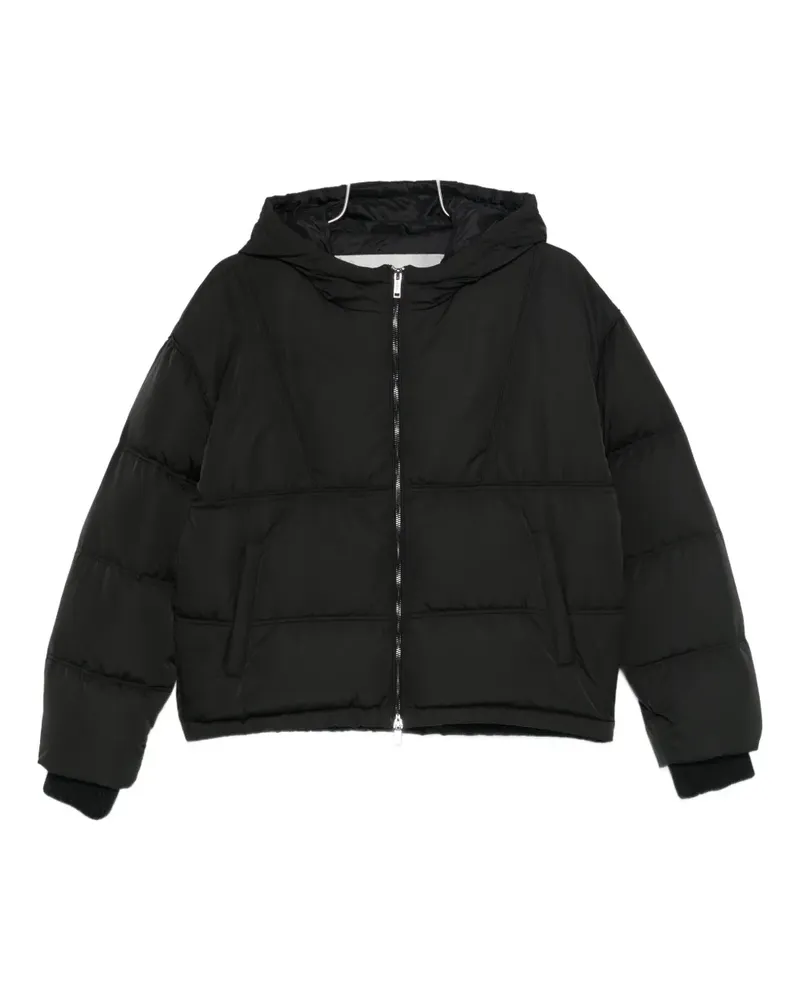 Iceberg hooded down jacket - Schwarz Schwarz