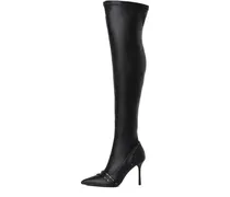 Stiefel mit spitzer Kappe - Schwarz