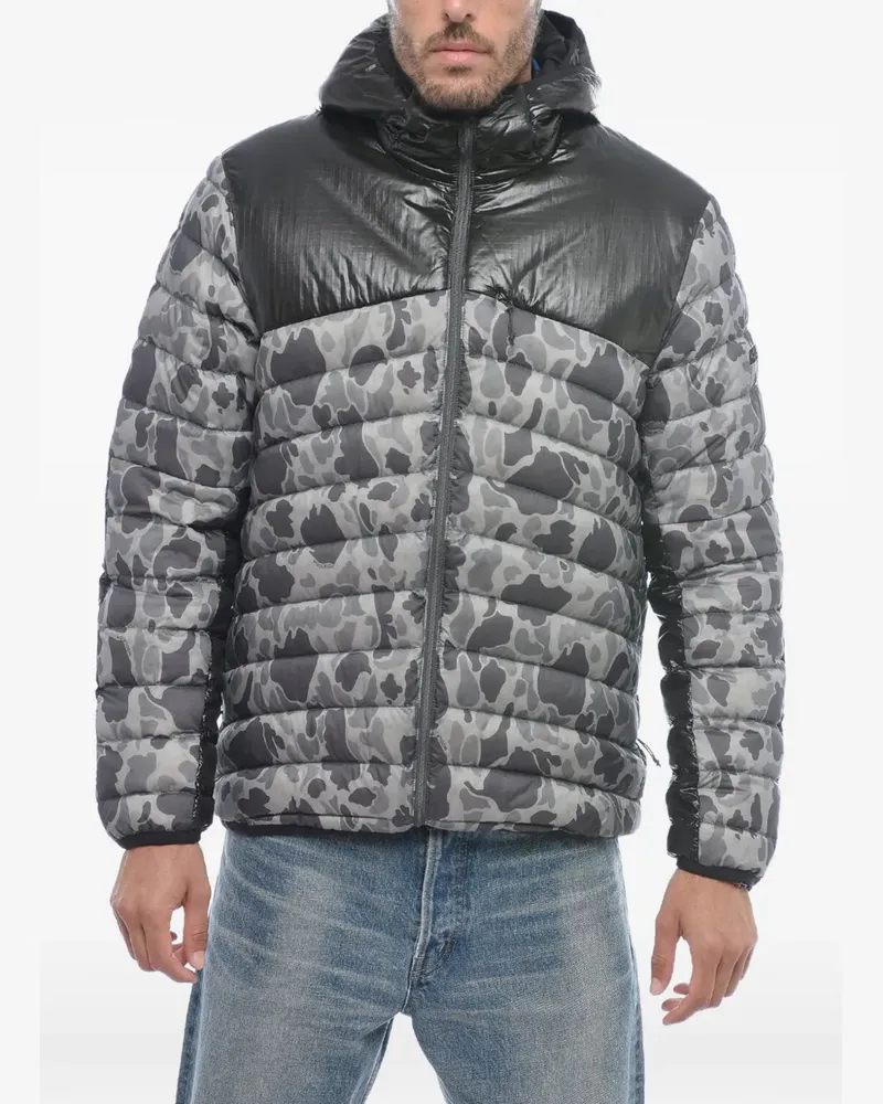 Woolrich Tundra camouflage quilted jacket - Grau Grau