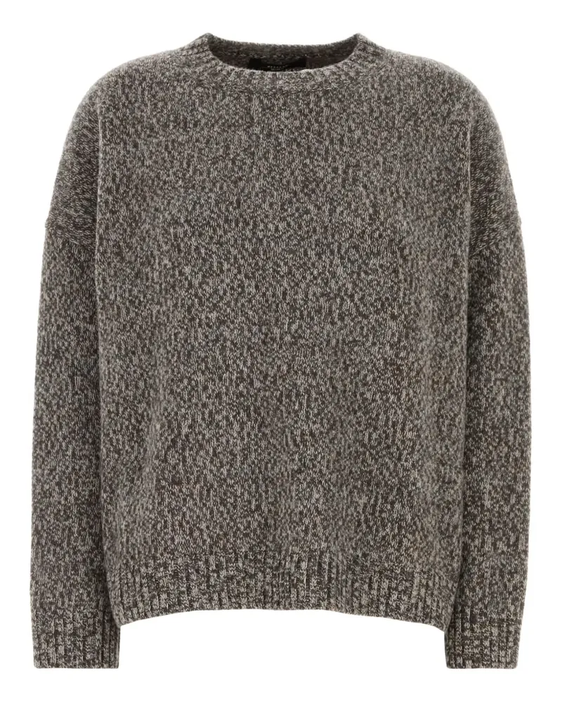 Max Mara Gestrickter Pullover - Braun Braun