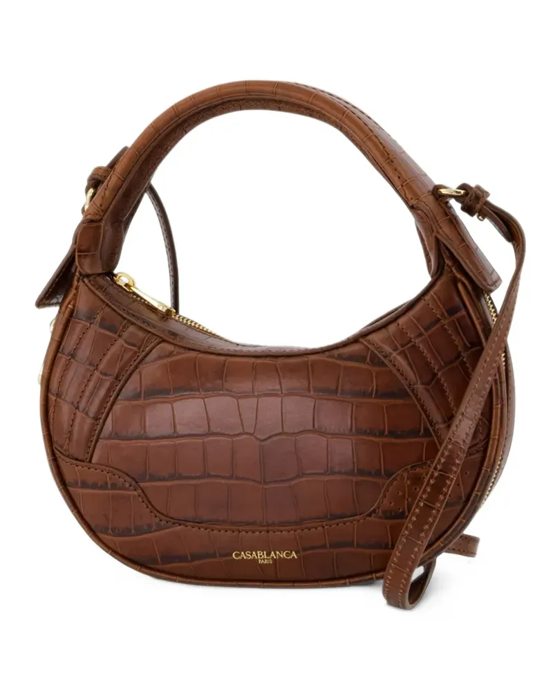 Casablanca Paris brown Biker bag - Braun Braun
