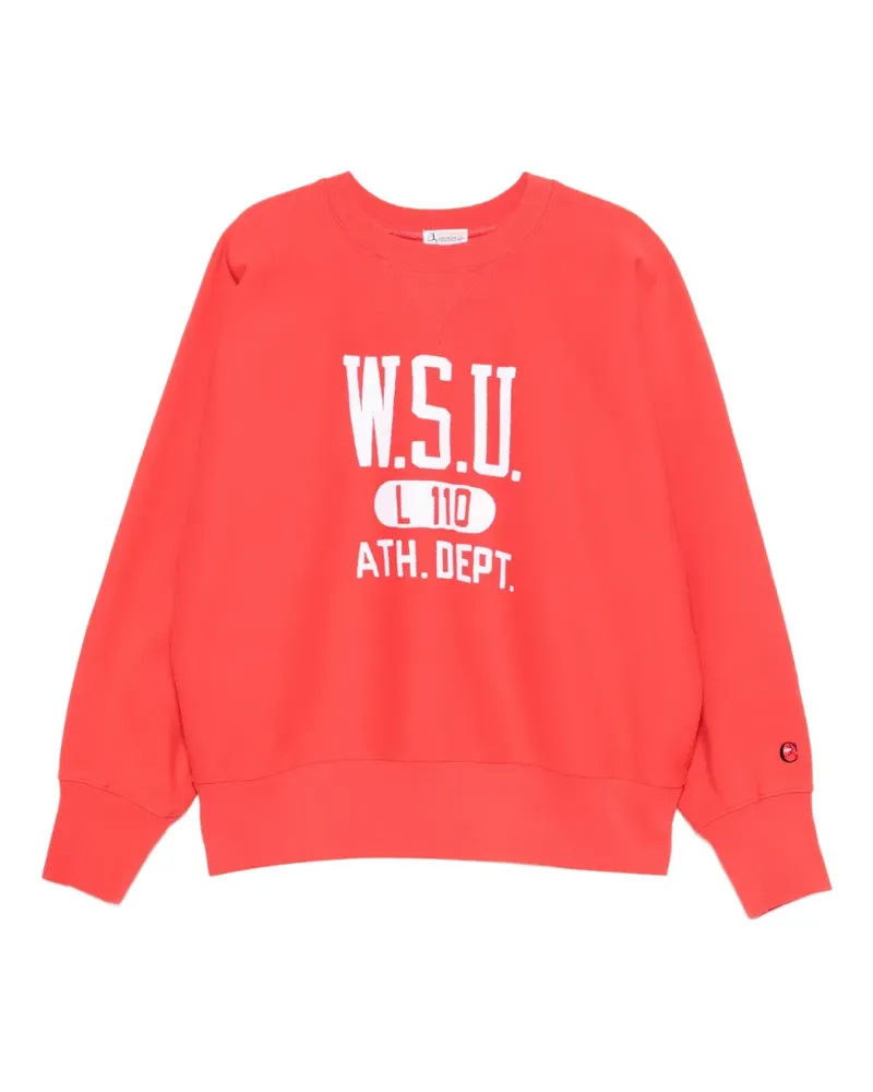 Champion Sweatshirt mit Rundhalsausschnitt - Rot Rot