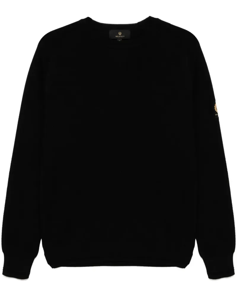 Belstaff Guide Pullover mit rundem Ausschnitt - Schwarz Schwarz