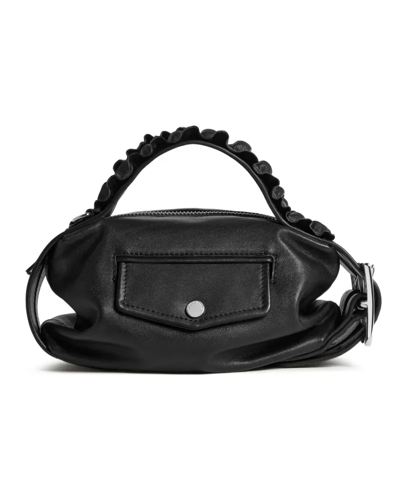 Simone Rocha Mini Tote Bag mit Gürtelverzierung - Schwarz Schwarz
