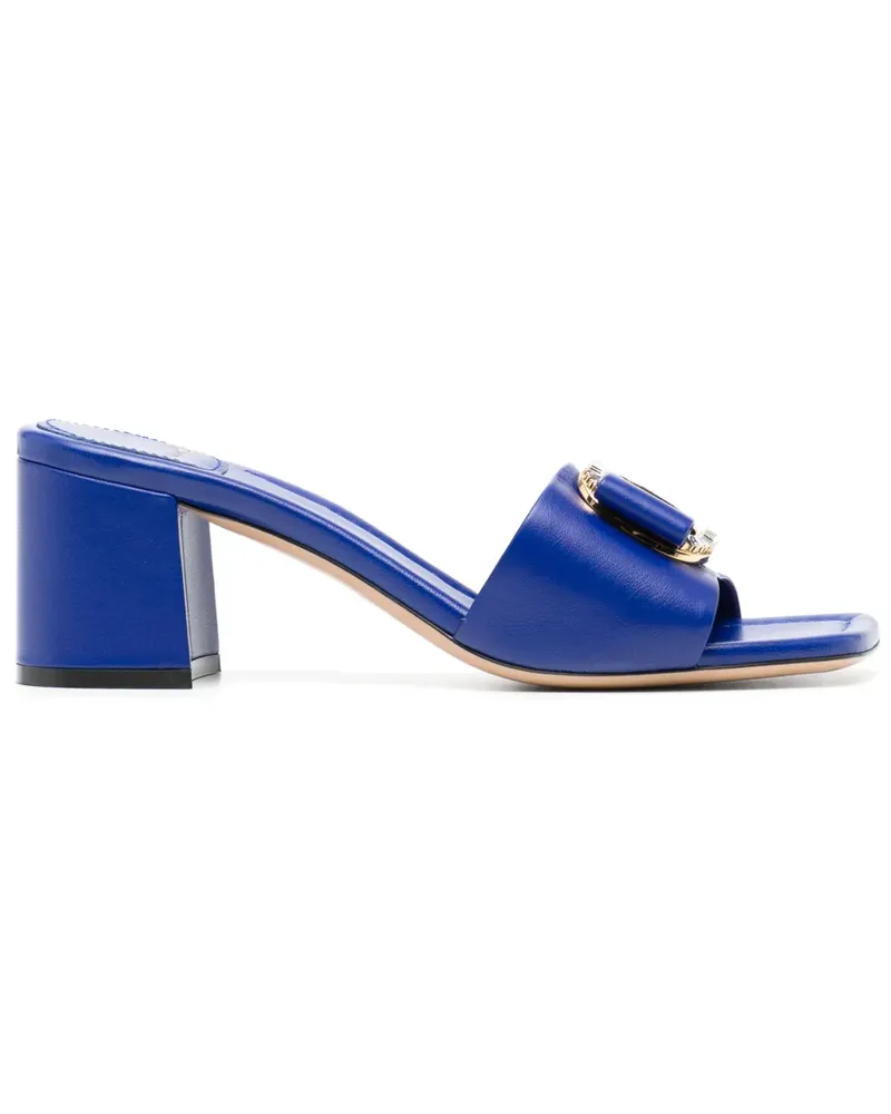 Ferragamo Platino Sandalen 60mm - Blau Blau