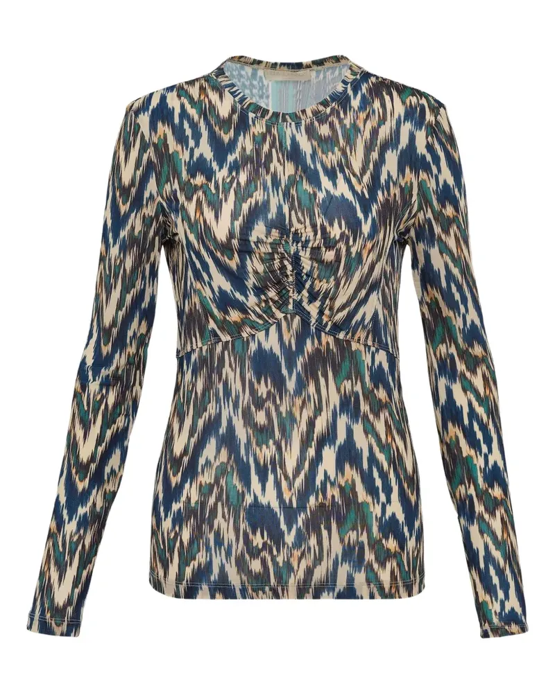 Ulla Johnson Neri long-sleeves top - Blau Blau