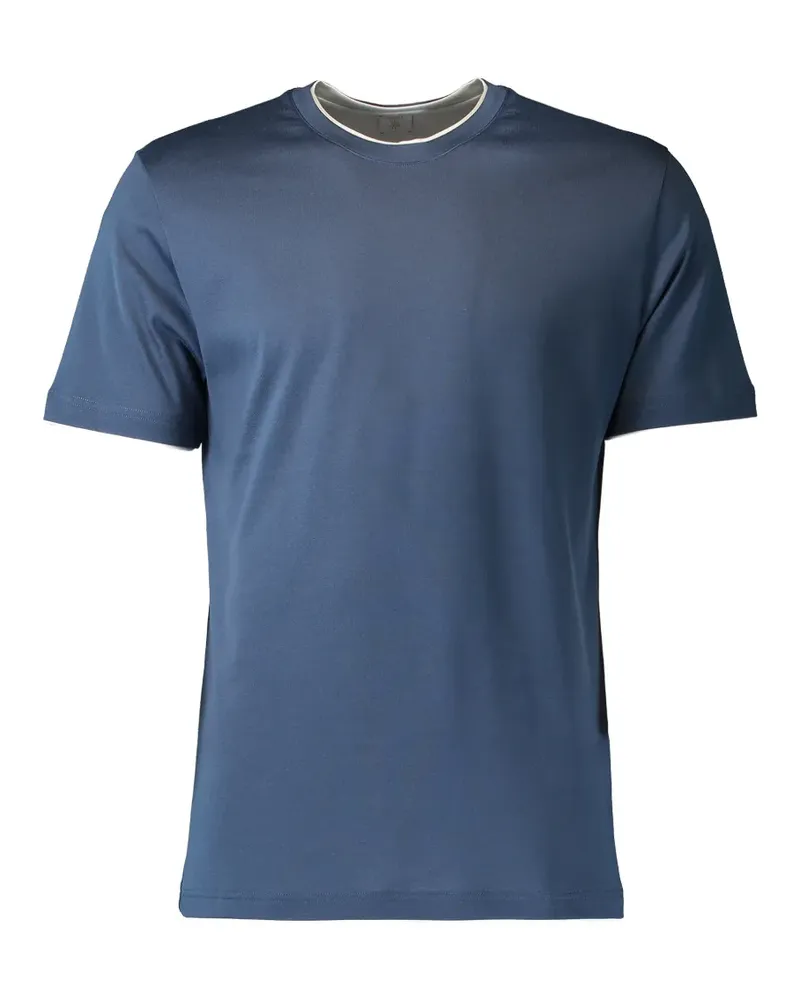 Eleventy Klassisches T-Shirt - Blau Blau
