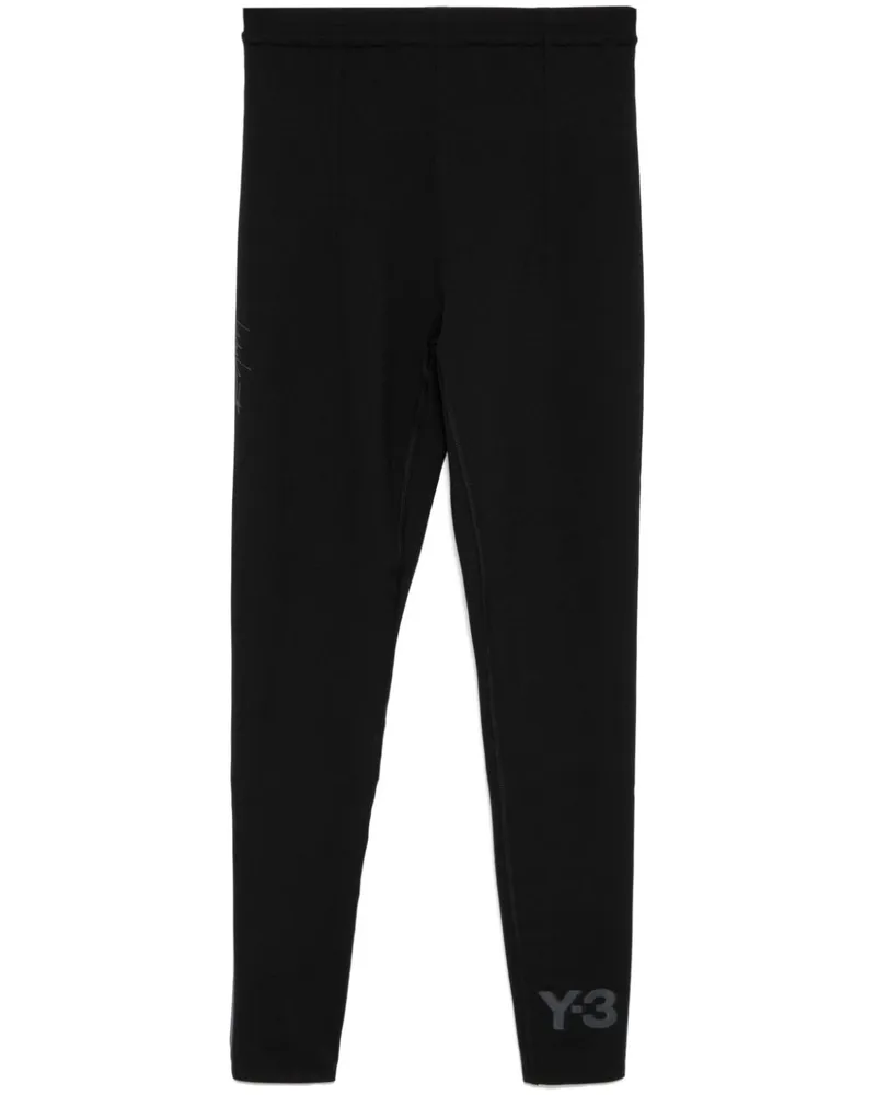 Y-3 W Run Tights Leggings - Schwarz Schwarz