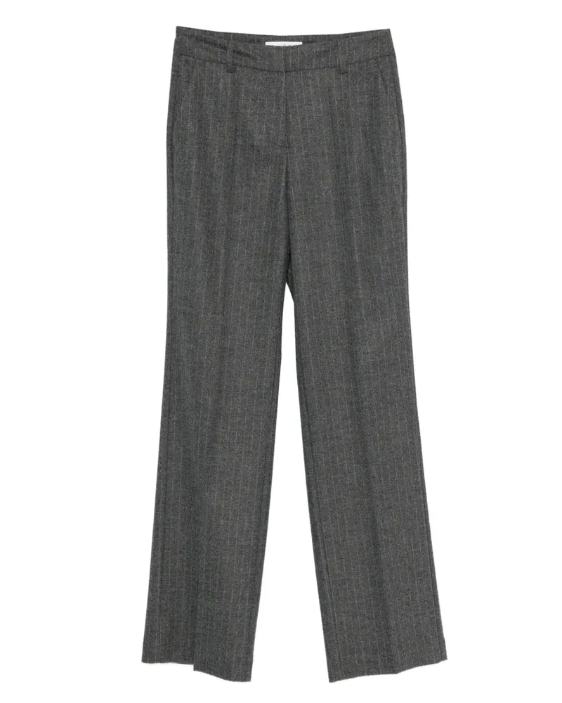 Marc O'Polo Gestreifte Hose - Grau Grau