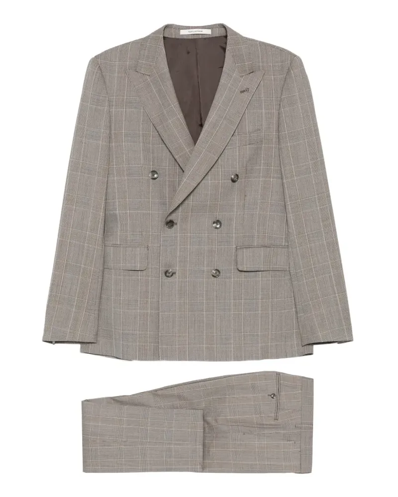 Tagliatore Doppelreihiger Anzug - Nude Nude