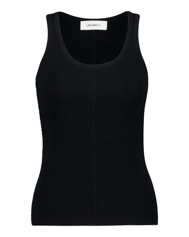 Lisa Yang Ärmelloses Meng Tanktop - Schwarz Schwarz