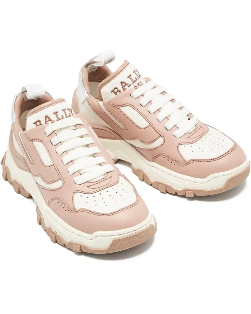 Bally Pre-owned Sneakers aus Leder - Rosa Rosa