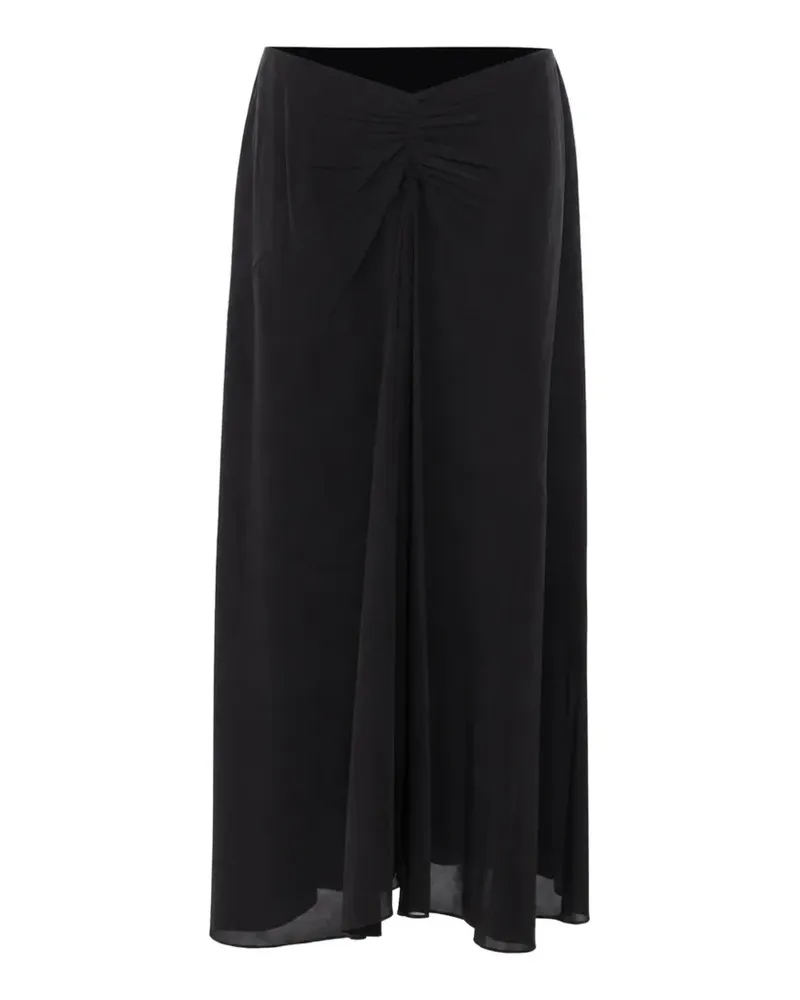 Isabel Marant Geraffter Laren Rock - Schwarz Schwarz