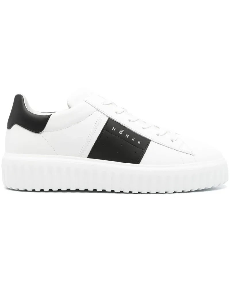 Hogan H-Stripes Sneakers - Weiß Weiß