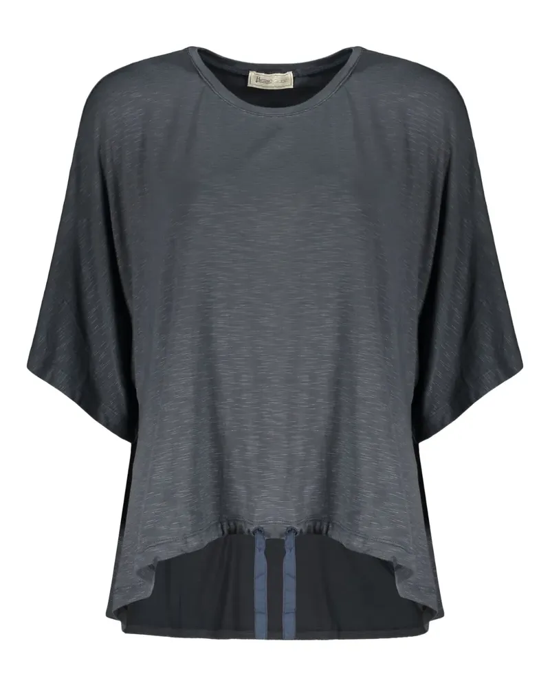 Herno T-Shirt mit weiten Ärmeln - Grau Grau