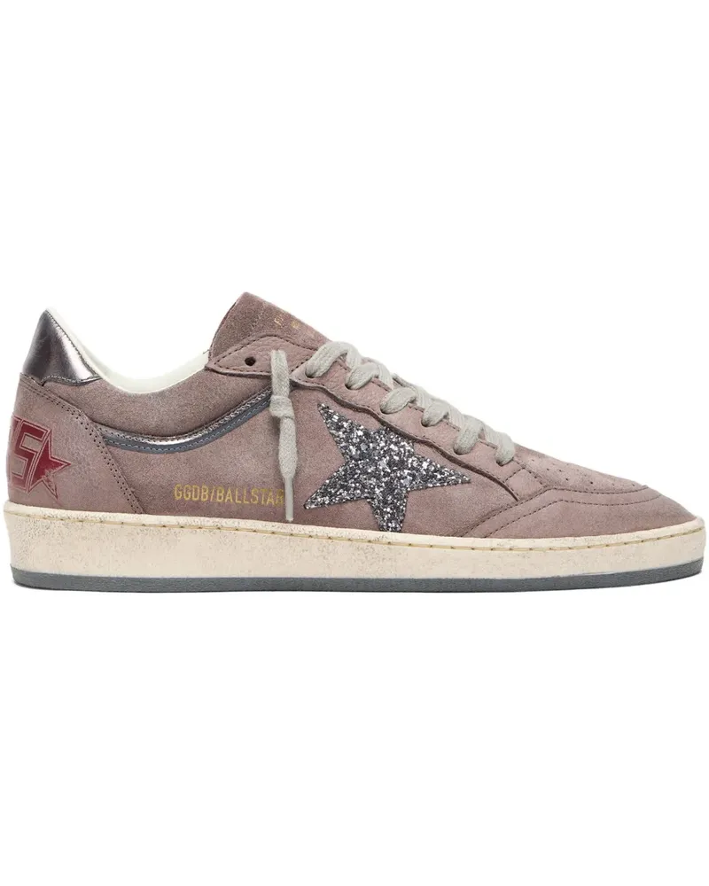 Golden Goose Ball Star glitter-embellishment sneakers - Violett Violett