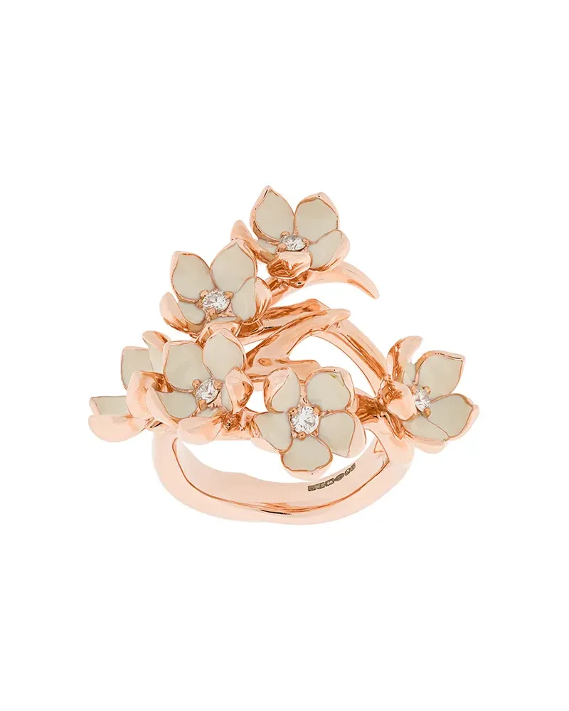 Shaun Leane Cherry Blossom' Diamantenring - Gold Gold
