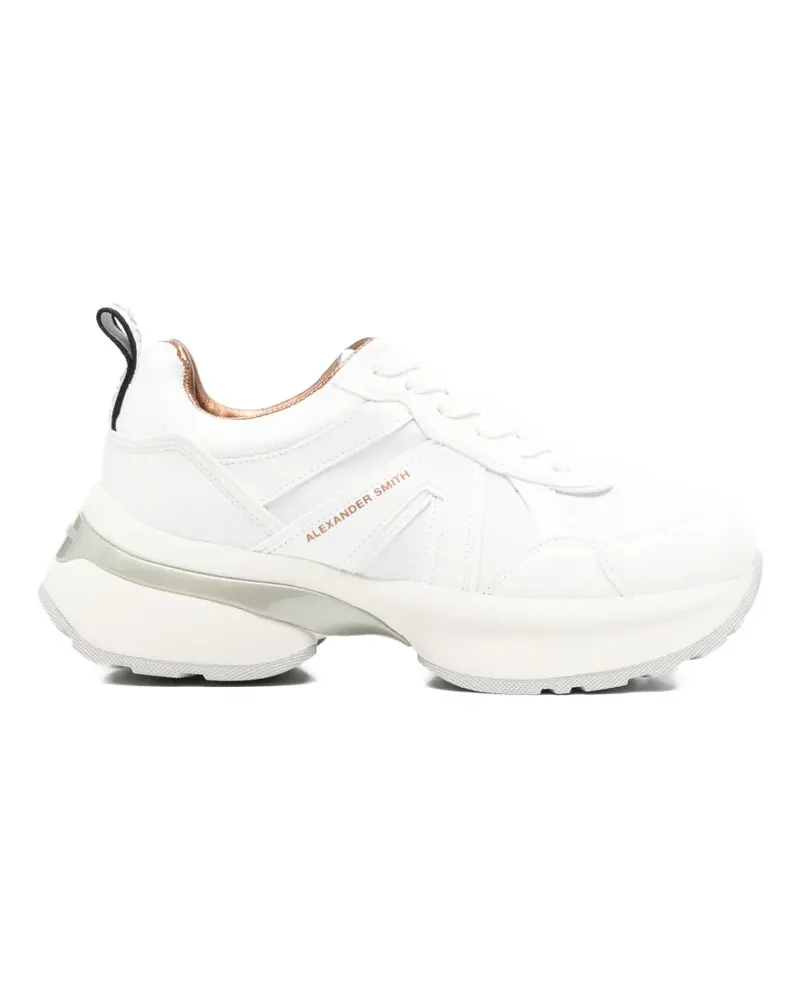 Alexander Smith Victoria leather sneakers - Weiß Weiß