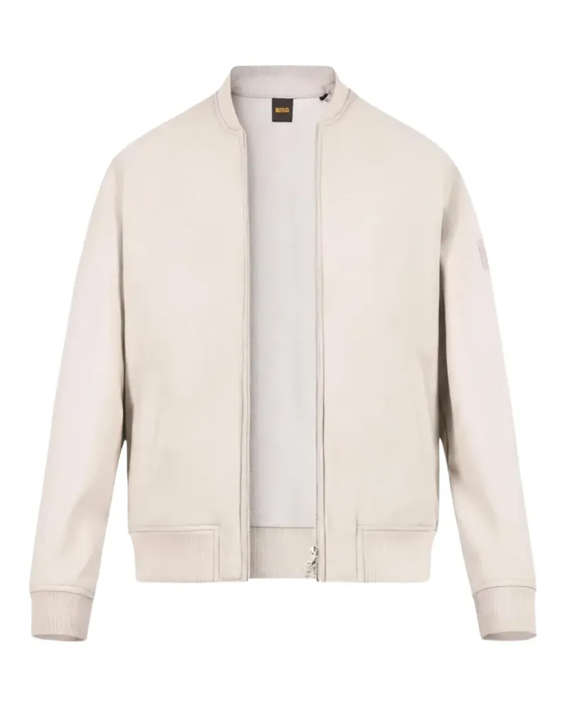 HUGO BOSS Bomberjacke mit Reißverschluss - Nude Nude