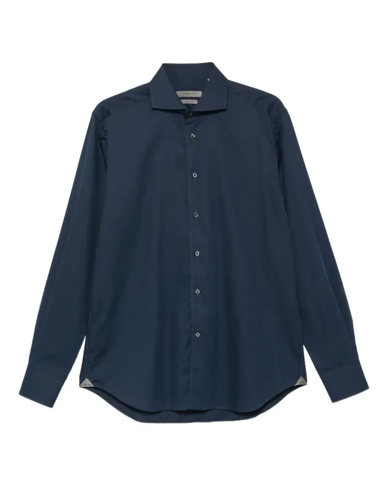 Corneliani Klassisches Hemd - Blau Blau