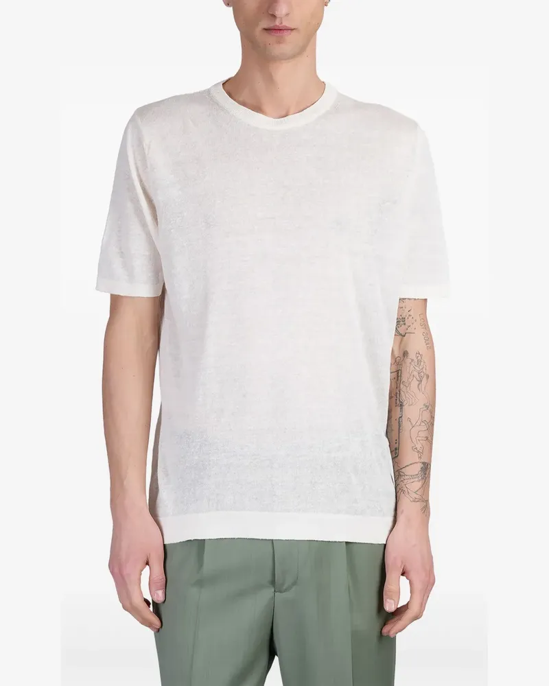 Costumein Fein gestricktes T-Shirt - Nude Nude