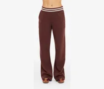 Toluca Willow Jogginghose mit weitem Bein - Braun