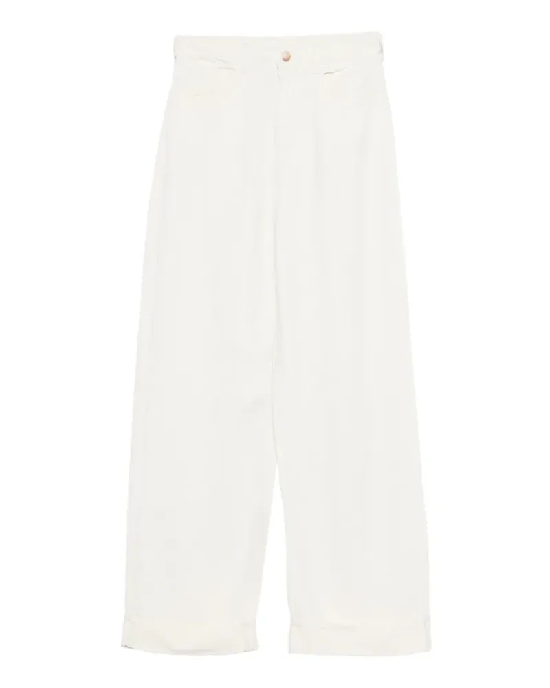 Emporio Armani turned-up jeans - Nude Nude