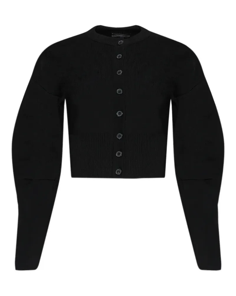WARDROBE.NYC Matte cardigan - Schwarz Schwarz