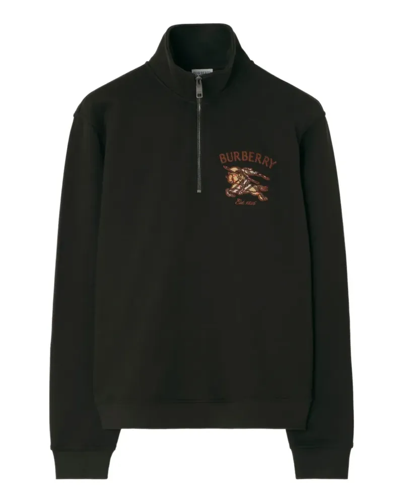 Burberry Sweatshirt mit Knight Check - Braun Braun
